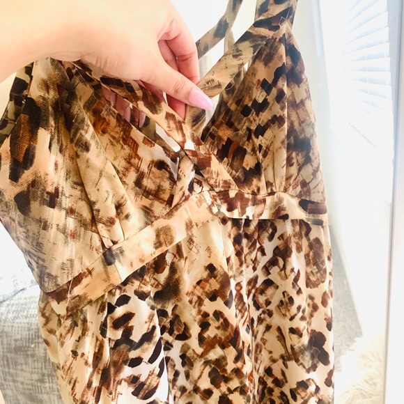 Leopard Print Maxi Dress - Picture 2 of 6
